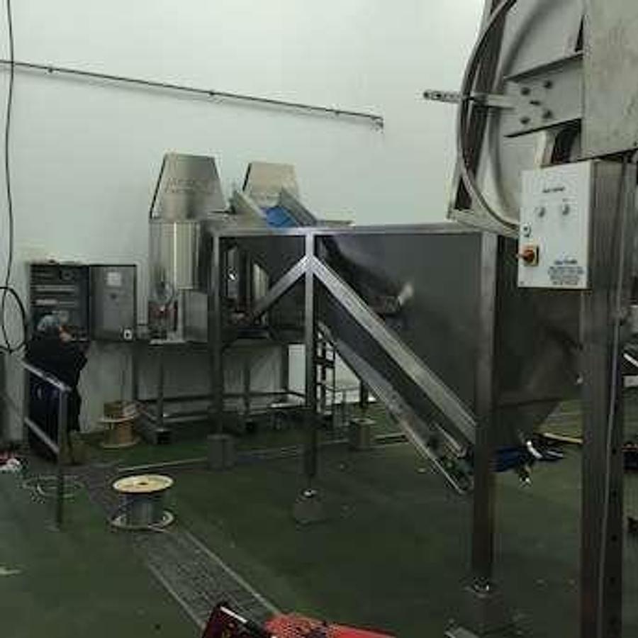 Used JC Twin Peeler and Line