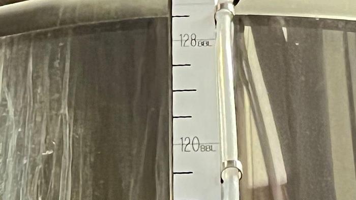 Used Tank, 3,875 Gallon, S/st, Jkt, 30 PSI, 125 BBL BriteTank, JVNW #C744693