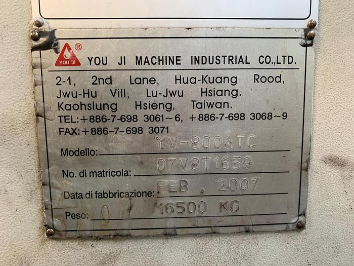 Used 2007 YOU JI YV 800 ATC