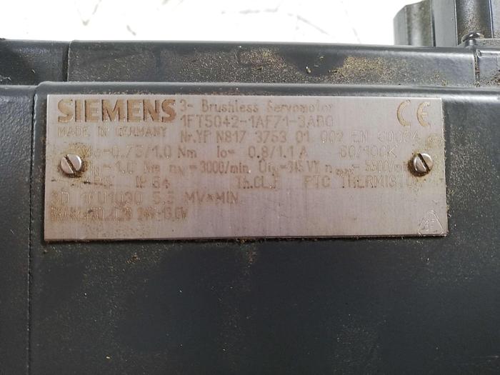 Used Siemens 1FT5042-1AF71-3AB0