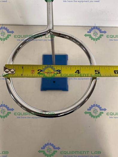 Used Lab Support Stand 5" x 8" Base & 23" Rod w/ Flask Clamp Holder