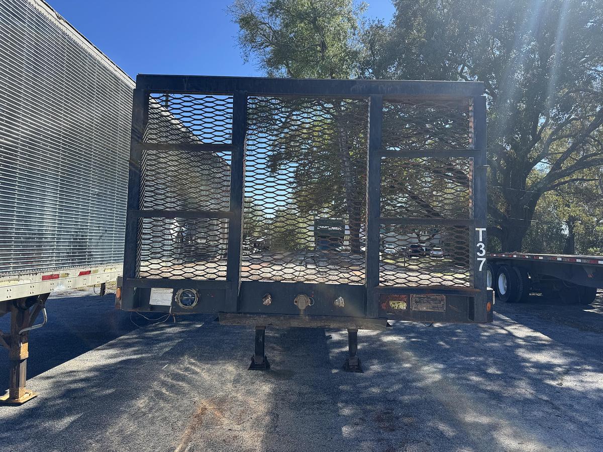 Used 1985 AZTEC 45FT FLATBED TRAILER