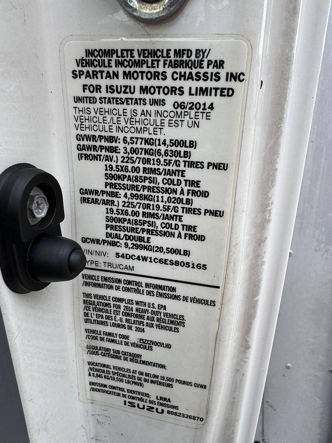 Used 2014 ISUZU NPR HD