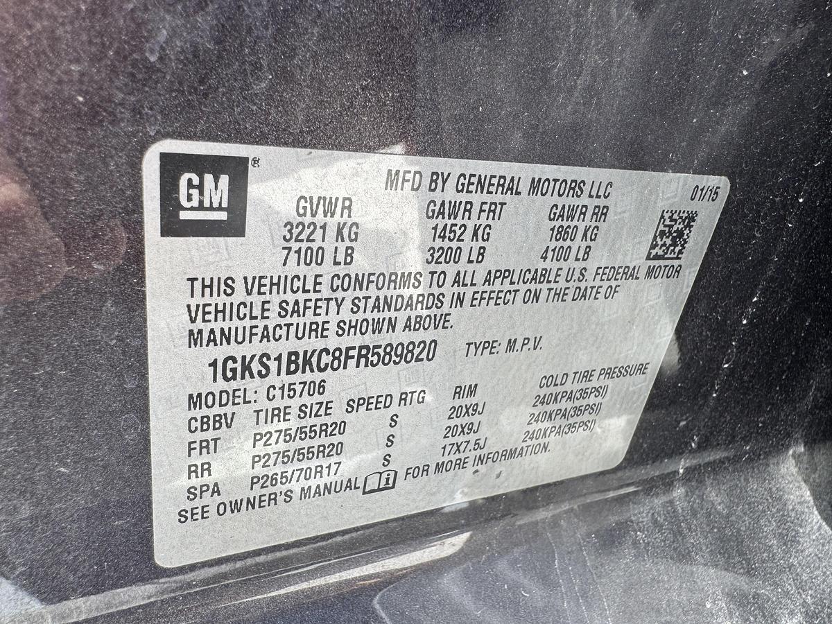 Used 2015 GMC YUKON