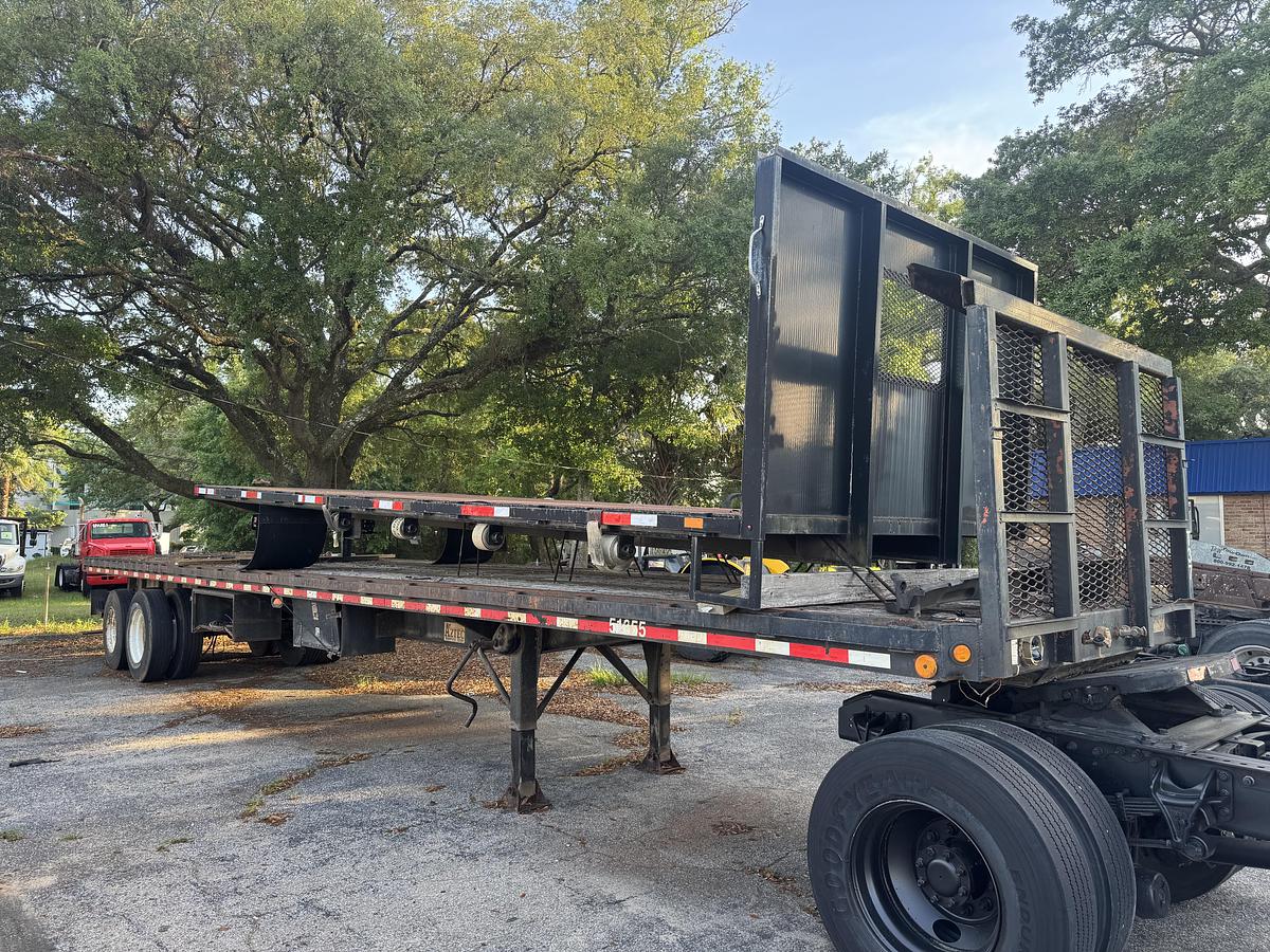 Used 1985 AZTEC FLATBED TRAILER