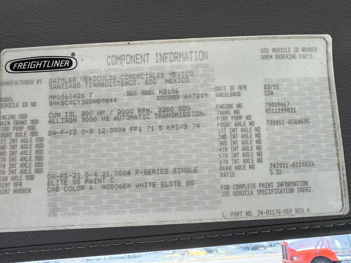 Used 2016 Freightliner® M2 106