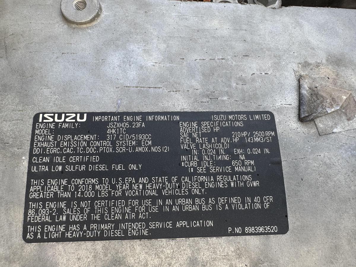 Used 2019 ISUZU NPR XD