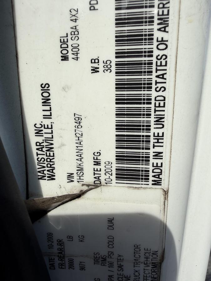 Used 2010 INTERNATIONAL 4400