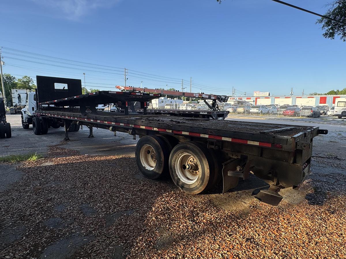 Used 1985 AZTEC FLATBED TRAILER