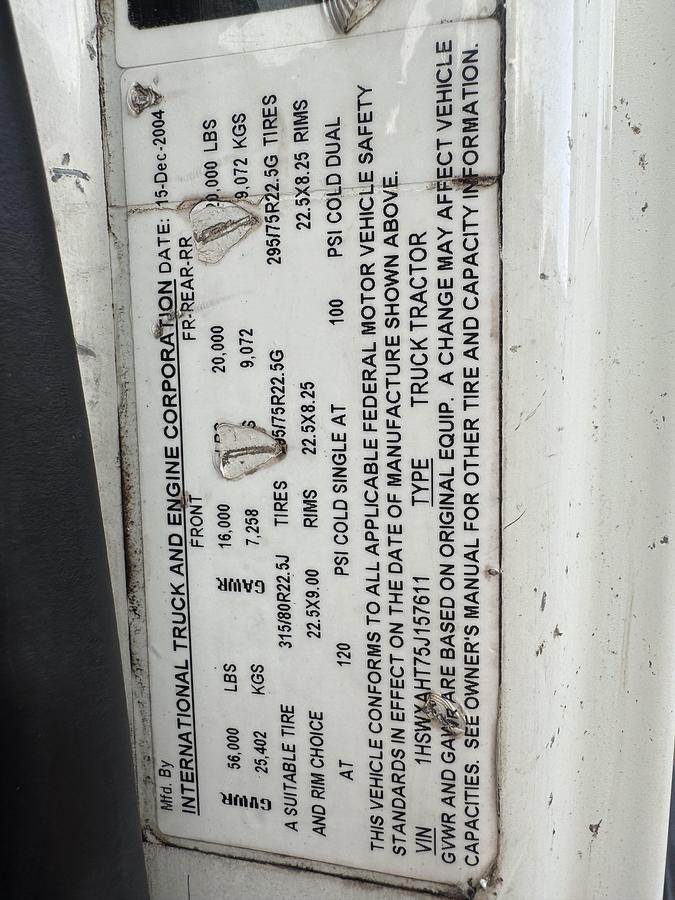 Used 2005 International® 7600