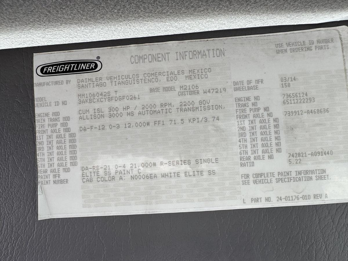 Used 2015 Freightliner® M2 106