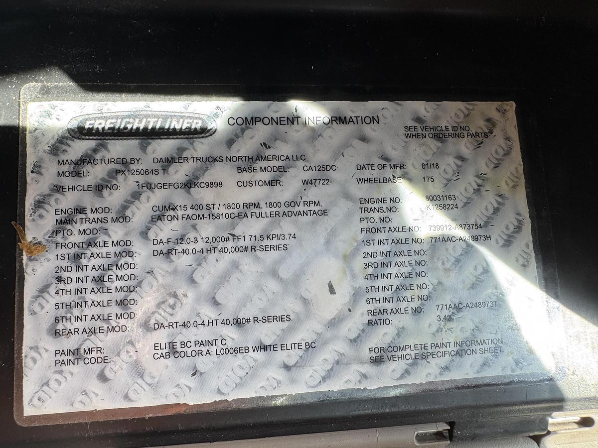 Used 2019 Freightliner® CASCADIA