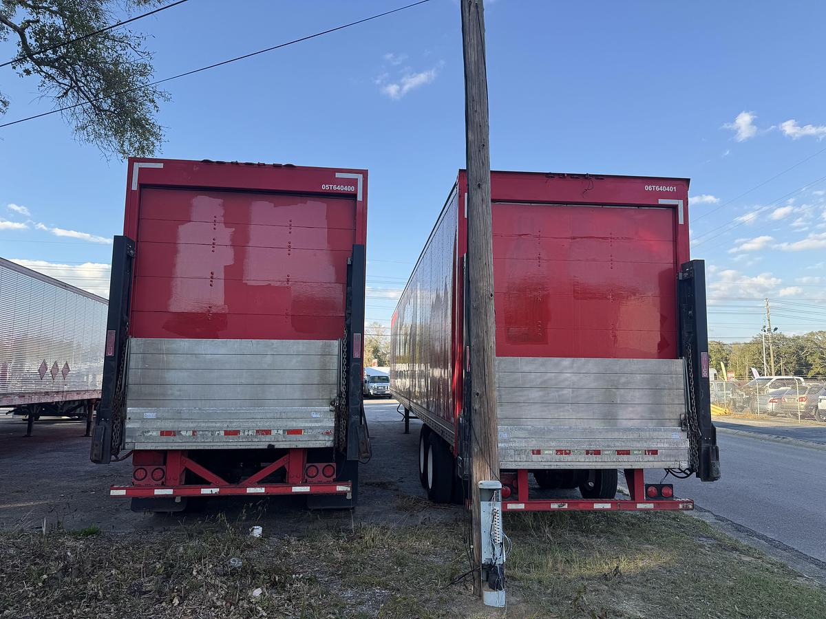 Used 2005 GREAT DANE 53FT DRYVAN TRAILERS WITH LIFTGATES