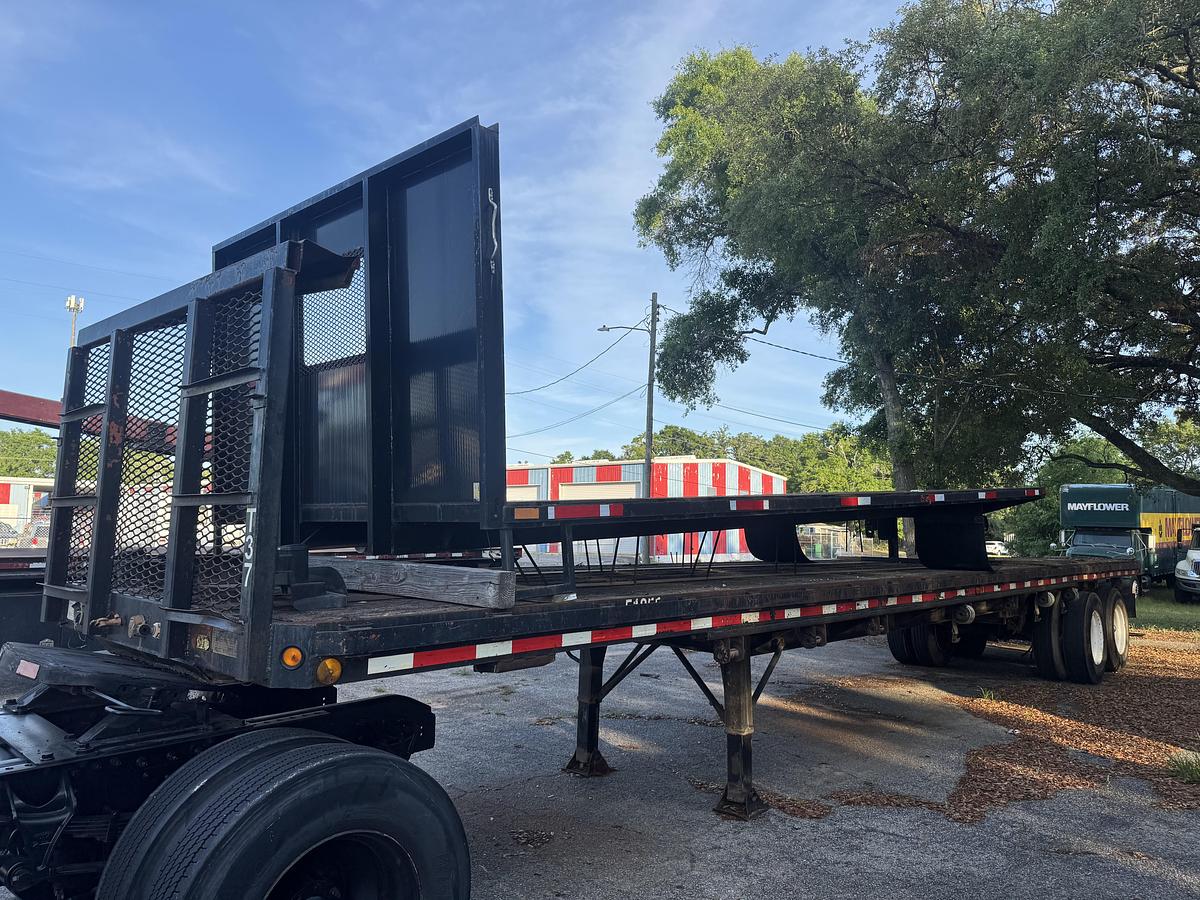 Used 1985 AZTEC FLATBED TRAILER