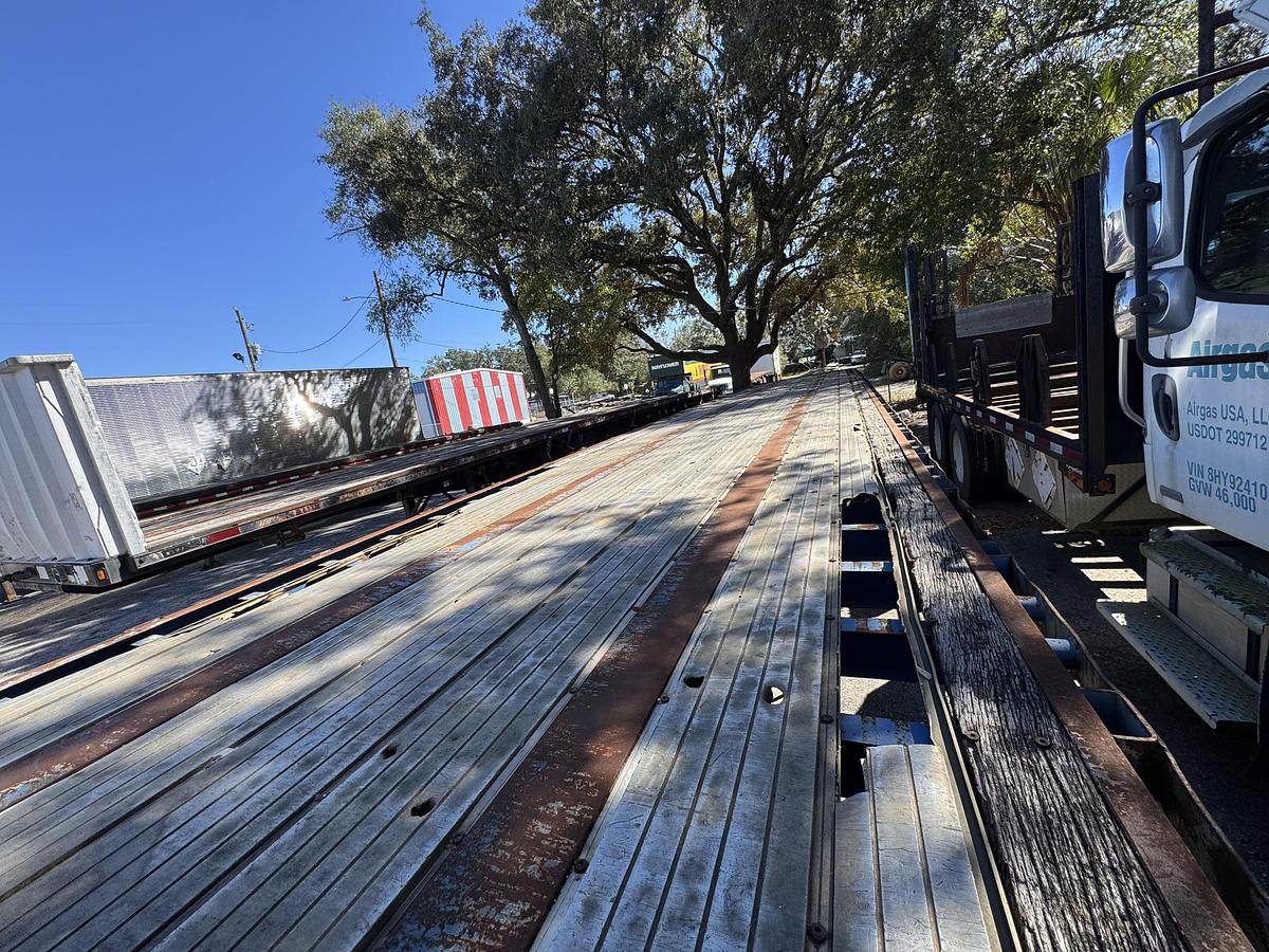 Used 1996 WABASH 45FT STEEL FLATBED TRAILER