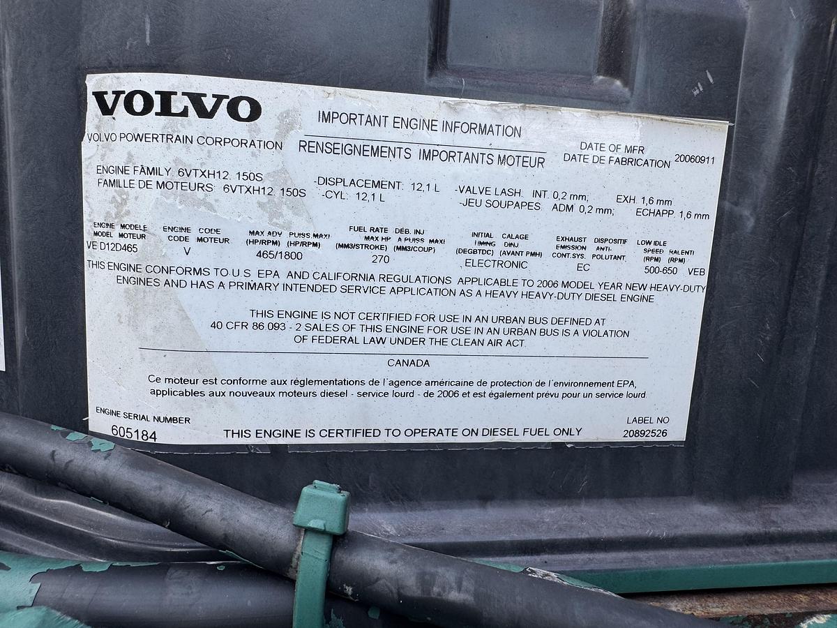 Used 2007 VOLVO VNL 780