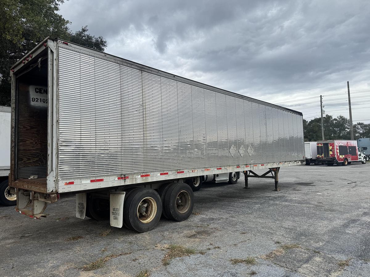 Used 1992 FRUEHAUF DRY VAN TRAILER