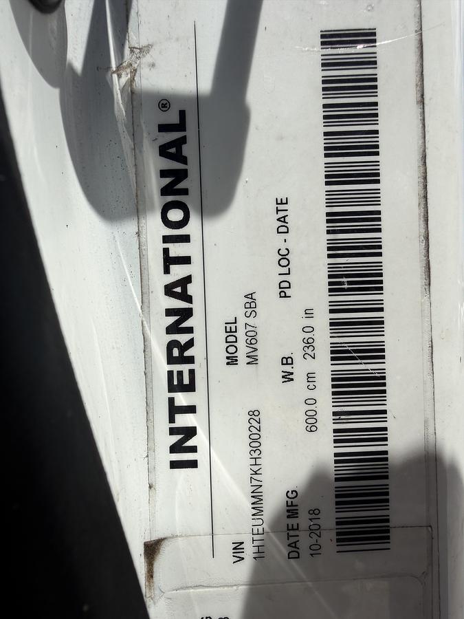 Used 2019 INTERNATIONAL MV