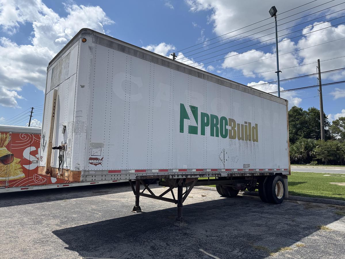 Used 1991 WABASH 28FT DRYVAN