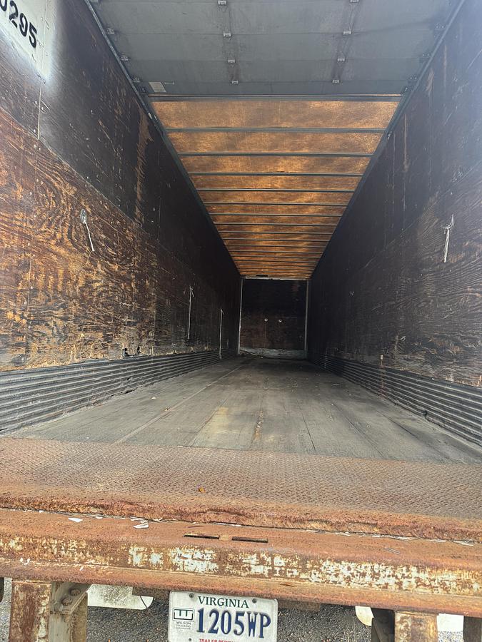 Used 1992 FRUEHAUF DRY VAN TRAILER