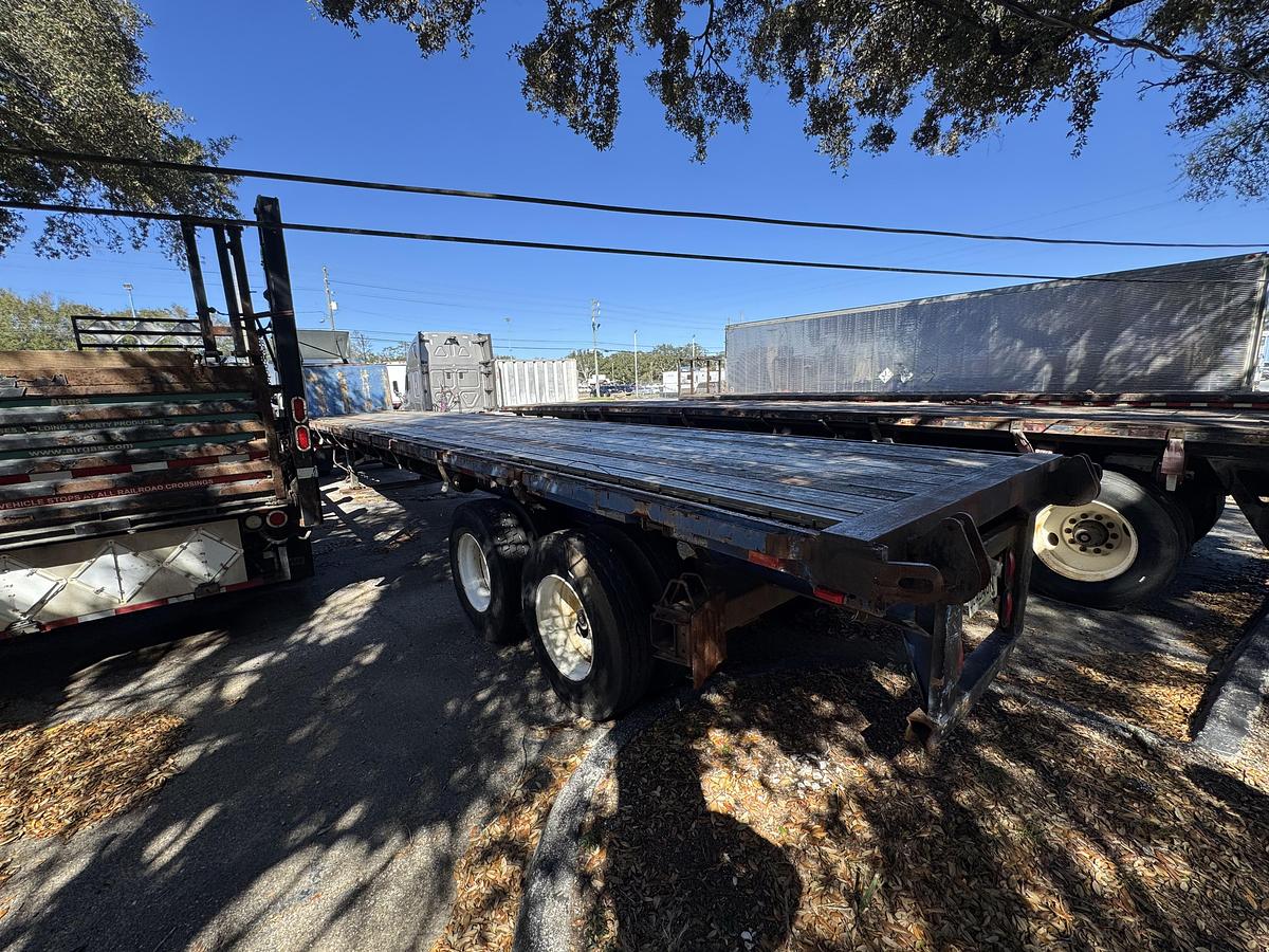 Used 1996 WABASH 45FT STEEL FLATBED TRAILER