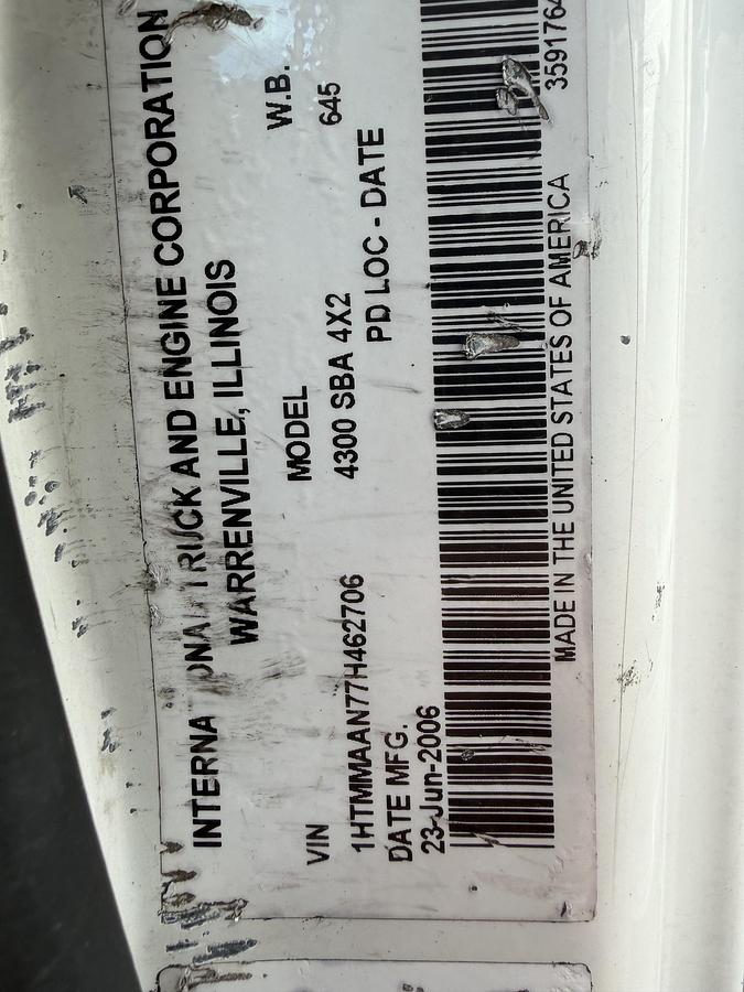 Used 2007 INTERNATIONAL 4300