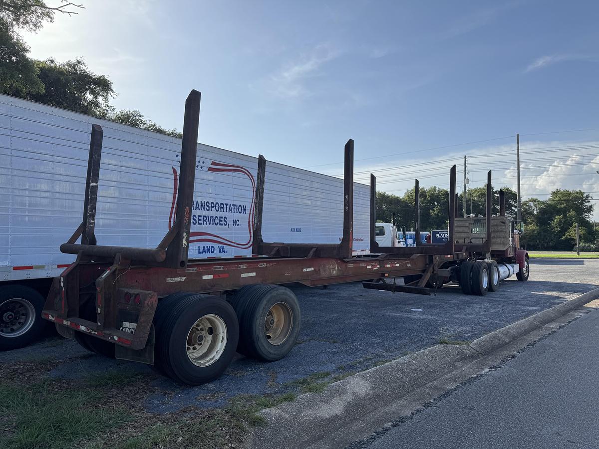 Used 1993 SHOPBUILT LOG TRAILER