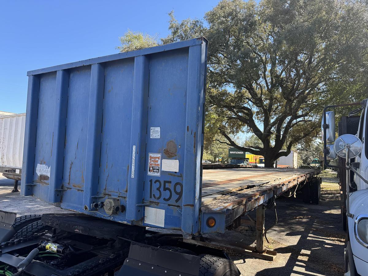 Used 1996 WABASH 45FT STEEL FLATBED TRAILER