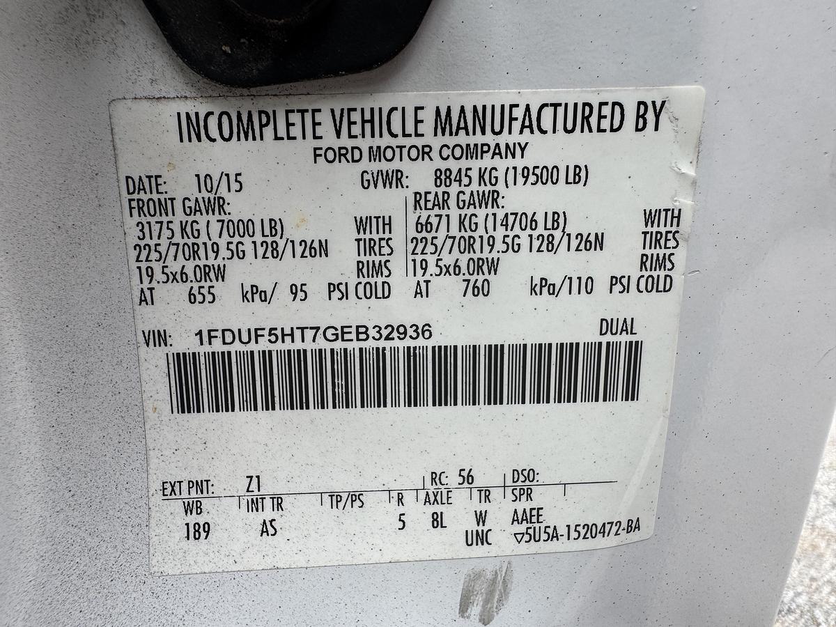 Used 2016 FORD F-550