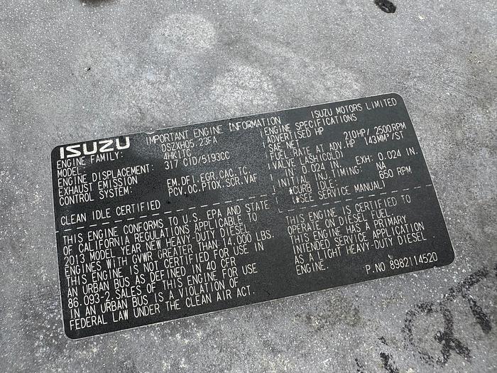 Used 2014 ISUZU NRR