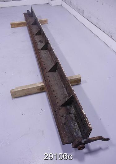 Used Loading Engineers Accumate Doctor Blade, Scoop Type, 127" Face #29106