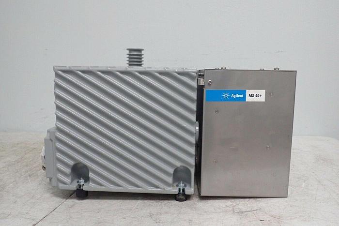 Used Agilent MS40+ RVP Model 9499225M008 Rotary Vane Vacuum Pump