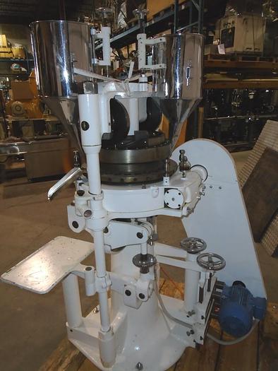 Used Manesty BB3B 27 Station Double Sided Rotary Tablet Press