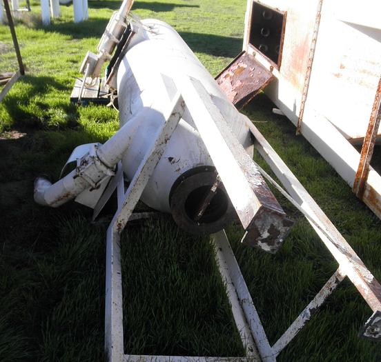 Used Dust Collector, Baghouse, 100 SF, 28" diameter X 9.5', Pulse #S739458