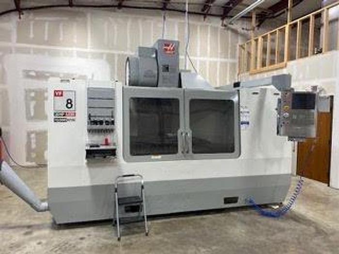 Used 2006 HAAS VF 8 Vertical Machining Center, Table 36" X 64", X-64", Y-40", Z-30", 20 HP, 10,000 RPM, HAAS CNC