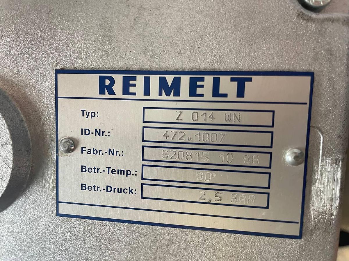 Used REIMELT Full flange butterfly valve z 014-wn  472.1003  621428 10 96
