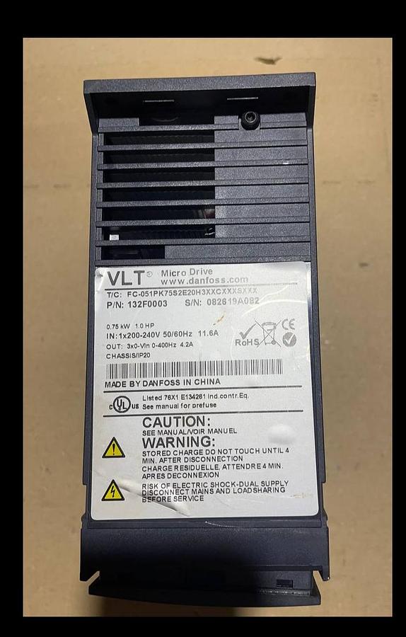 Used Danfoss Micro Drive 082619A082