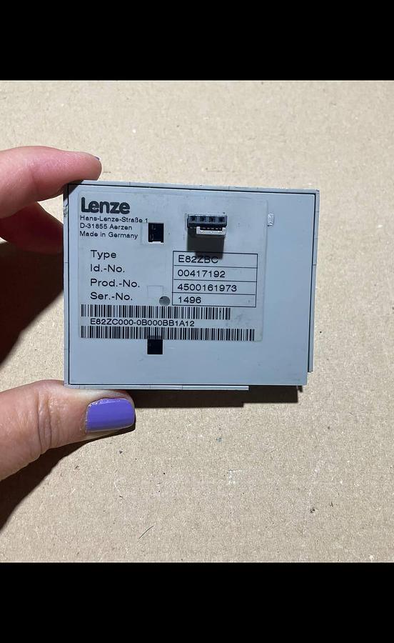 Used LENZE frequency controller E82EV222_4C
