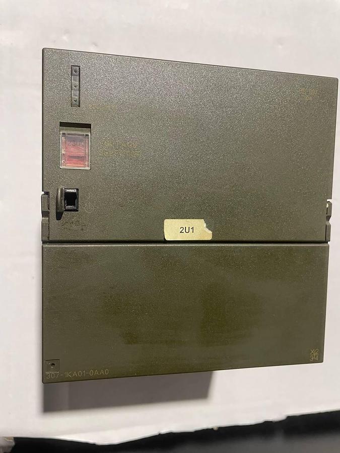 Used 2001 SIEMENS 6ES7 307-1KA01-0AA0 SIMATIC S7 INPUT AC120V/ 230V