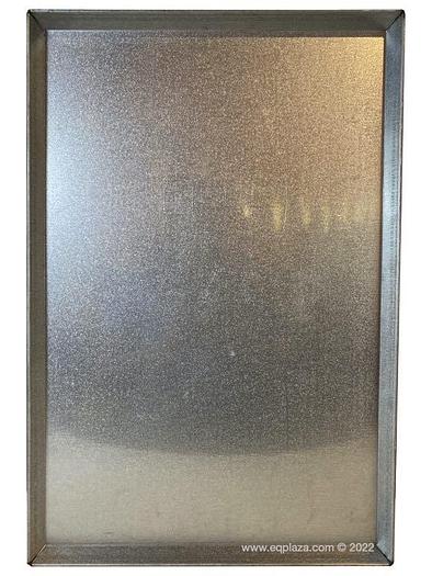 Aluminized baking tray, size: 600x400x10 mm