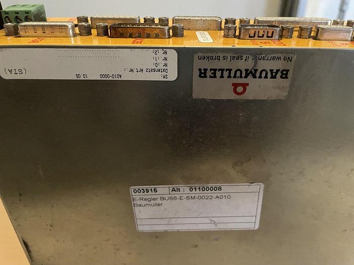 Used Baumuller E-Regler BUS6-E-SM-0022-A010
