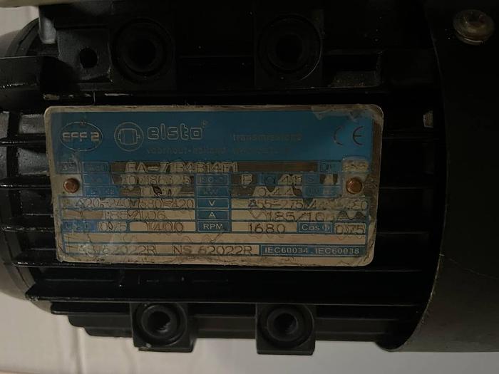 Used ELSTO Шаблон 3∼ Mot ET FC 63M4B-40 H   IP 54