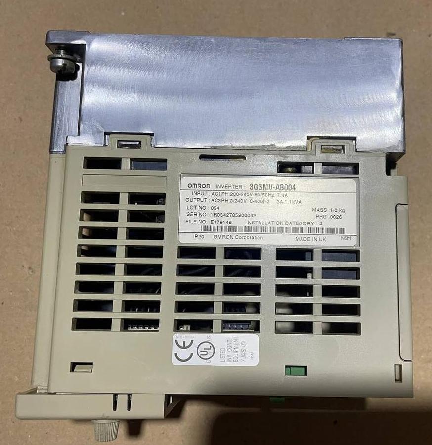 Used OMRON V1000  Inverter  VZA41P5BAA