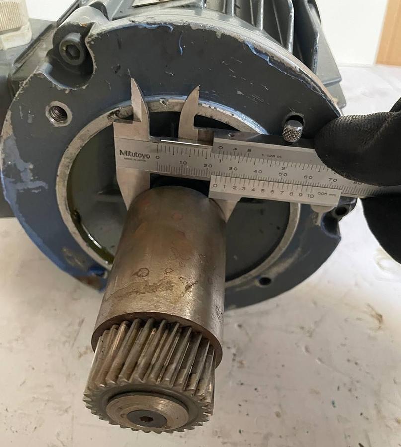 Used MagneTekSpeed+  3 ∼ MOTOR IEC 34-1 3VZA 71B4 B14 Insul Class