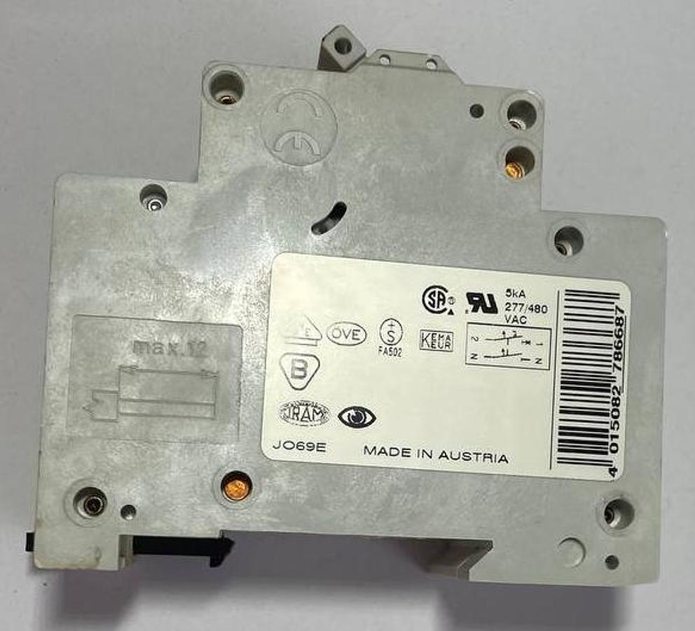 Used Moeller (Eaton) 1P+N Circuit Breaker JO69E