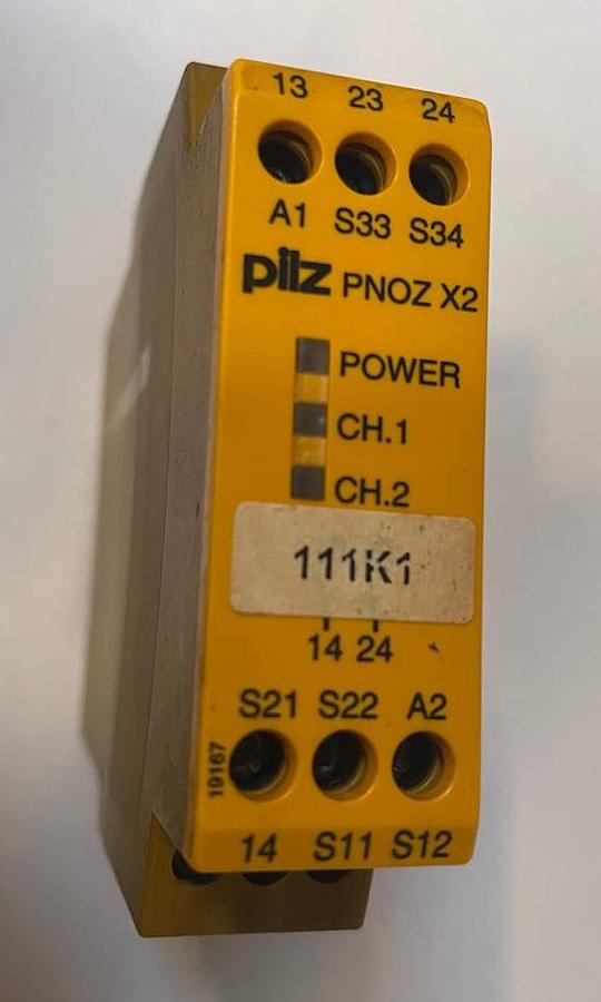 Used Pilz PNOZ X2 Safety Relay