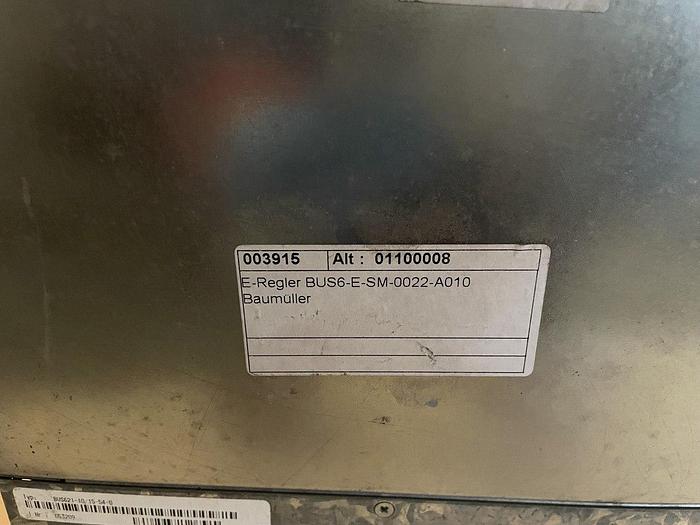 Used Baumuller E-Regler BUS6-E-SM-0022-A010