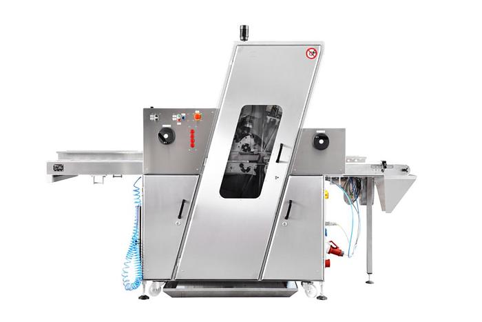 The DP-35 automatic bread slicing machine