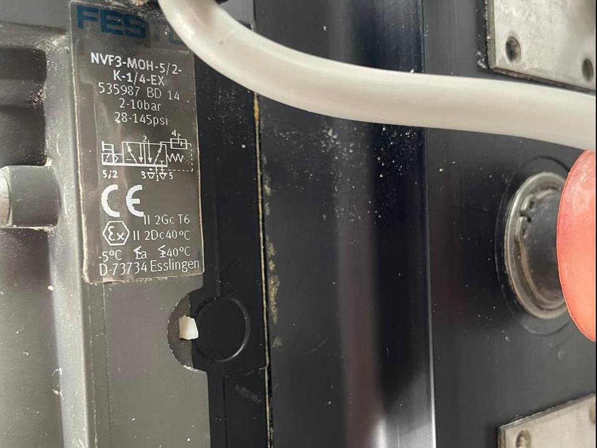 Used REIMELT Full flange butterfly valve z 014-wn  472.1003  621428 10 96