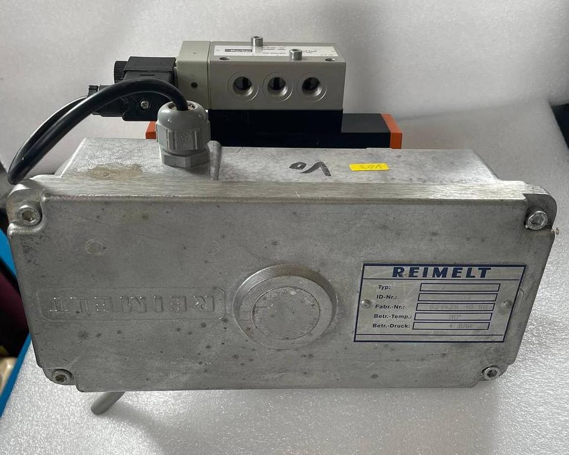 Used REIMELT  Full flange butterfly valve z 014-wn  472.1002  616089 10 96